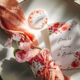 Rond de serviette Romantique