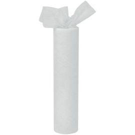 Rouleau de tulle 30cm Blanc