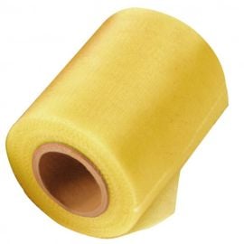 Rouleau de tulle Jaune 8 cm x 20 mètres