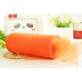 Rouleau de tulle Orange 30cm