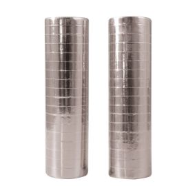 Rouleaux de serpentins - argent - lot de 2