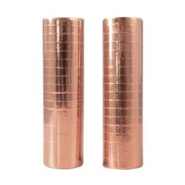 Rouleaux de serpentins - rose gold - lot de 2