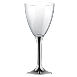 rre a vin plastique Argent Chrome x 20