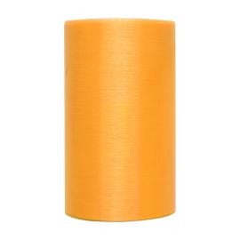 Ruban mariage organza large Orange 10cm