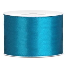 Ruban mariage satin Turquoise 38mm