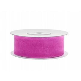 Ruban Organdi 25 mm Fuchsia