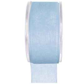 Ruban Organza 40mm Bleu ciel