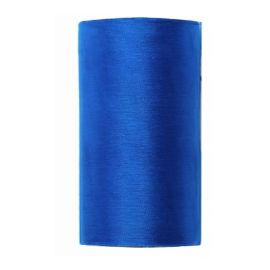 Ruban organza Bleu roi large 16cm