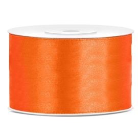 Ruban satin 38mm Orange