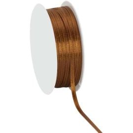 Ruban satin 3mm chocolat