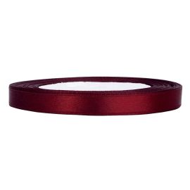 Rouleau Ruban Velours Bordeaux 1.5 Cm X 22 M - Pour Emballage Cadeau, Décoration Noël, Mariage, Saint-Valentin