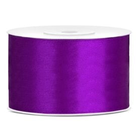 Ruban satin large Violet 38mm