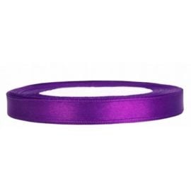 Ruban Satin Violet 6mm x 25 mètres