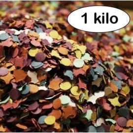 Sachet de 1kg confetti Multicolore