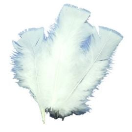 Sachet de plumettes Blanches multi usages créatifs