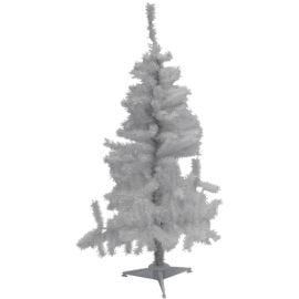 Sapin artificiel blanc 90cm Argent