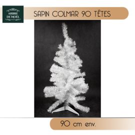 Sapin Artificiel de Noel Blanc 90cm