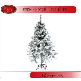 Sapin Artificiel Luxe Floqué 150cm