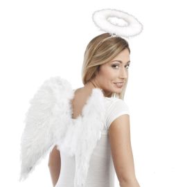 Serre-tête auréole d'ange - blanc