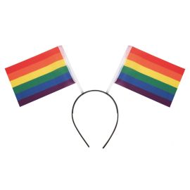Serre-tête drapeaux arc-en-ciel