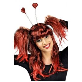 serre-tête - cheveux mica - rouge