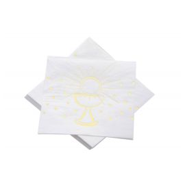 Serviette en papier Calice Or