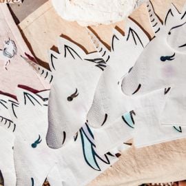 Serviette en papier Licorne