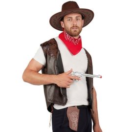 Set cowboy face - adulte