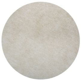 Set de table en papier intissé Taupe rond