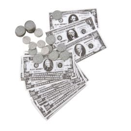 Set dollars pièces et billets - adulte