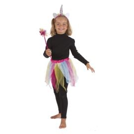 Set licorne - multicolore face - taille unique