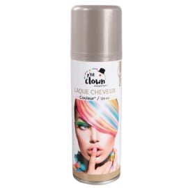 Spray laque cheveux - argent - 125 ml