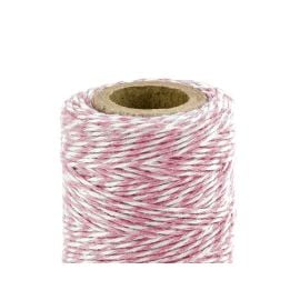 Fil Cordelette Baker's Twine Rose 50 mètres