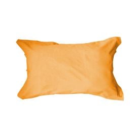 Taie d'oreiller 50x70 rectangulaire Orange 