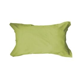 Taie d'oreiller 50x70 rectangulaire Vert anis