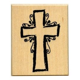 Tampon Bois Croix