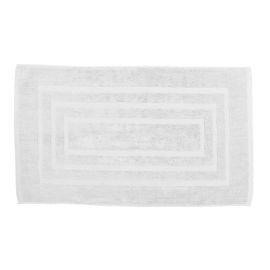 Tapis de bain pas cher Blanc 50x85cm