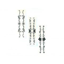 Tatouages Scintillants x2pcs