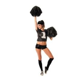 Tee shirt pompom girl Noir 