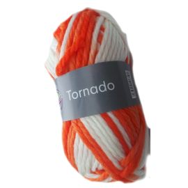 Laine tornado Orange Blanche Grundl