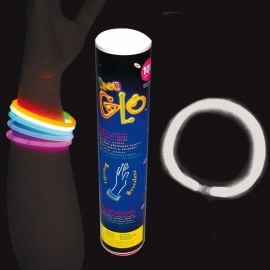 Tube 100 Bracelets Blancs