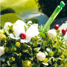 Tube de bulles à savons coeur Vert anis x 6 pièces