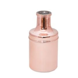 Vase Carafon Rose gold en métal