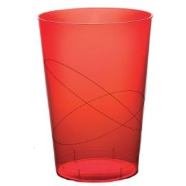 Verre a bière en plastique rigide Rouge 