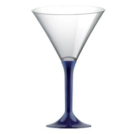 Verre à cocktail en plastique Bleu marine