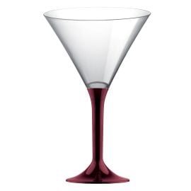 Verre à cocktail en plastique Bordeaux