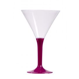 Verre à cocktail en plastique Pourpre