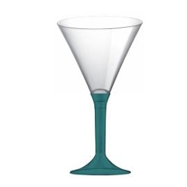 Verre cocktail plastique vert sapin 