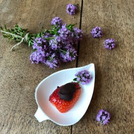 Verrine en plastique Transparente Pétunia, vaisselle jetable - Badaboum