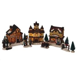 Village de Noel lumineux pas cher